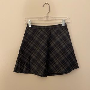 Plaid Skater Skirt